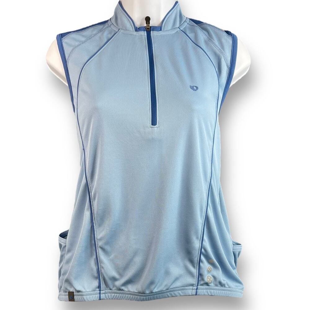 Rei Womens Symphony Jersey Pearl Izumi Size‎ Medium Blue Cycling Sleeveless